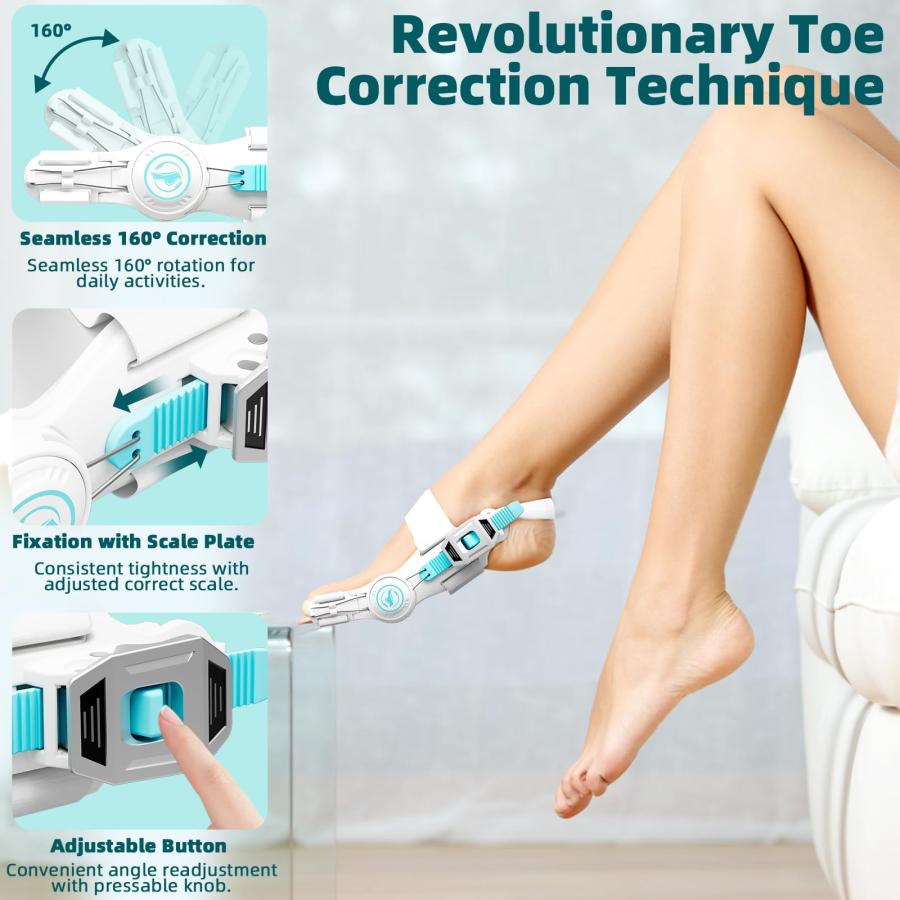 【並行輸入品】Kutain Upgraded Bunion Corrector for Women & Men， Orthopedic Bun_9