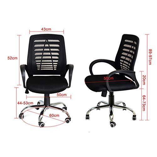 【並行輸入品】ZHAOLEI Office Chair  Ergonomic Computer Chair Mid Back Mesh Des_4