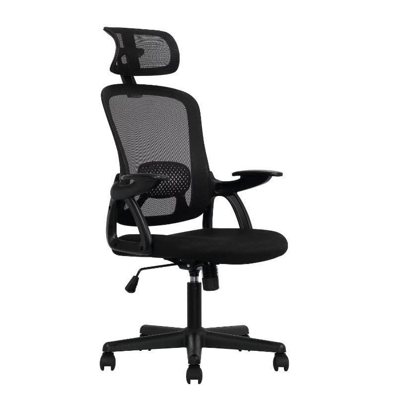 【並行輸入品】ygqzm Mainstays Ergonomic Office Chair with Adjustable Headrest,_9