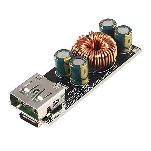 【並行輸入品】ACEIRMC 60W 6 35V DC USB Type C PD 3.0 QC4 Type A QC3.0 DC 高速充電_4