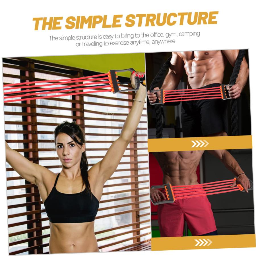 【並行輸入品】Kisangel Arm Strength Trainer Sports Fitness Stretch Band Portabの画像