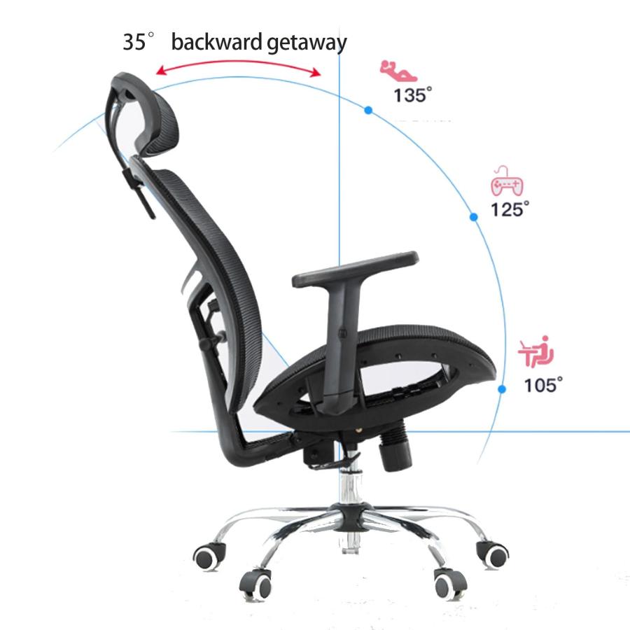 【並行輸入品】Modern Swivel Chair Office Chair Desk Chair Home Office Chair Meの画像