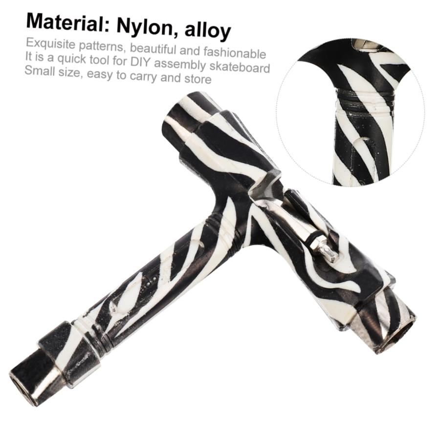 【並行輸入品】CLISPEED Skateboard Tool Pulley Attachments Alan Wrenchsets Long_6