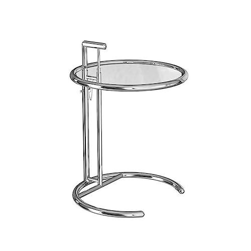 【並行輸入品】Round Coffee Table Lift Top Coffee Table Glass Coffee Table Stai_1