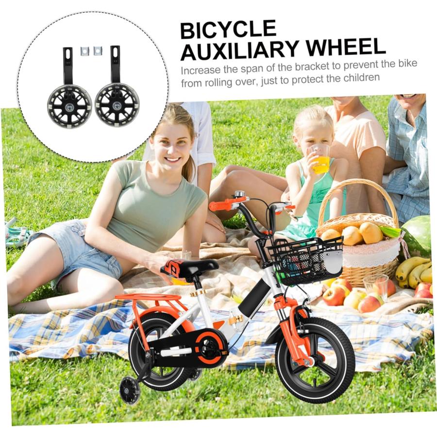 オンライン銀座 Cycling Accessories 1 Pair Bicycle Training Wheels Bikes Kids Bal 並行輸入