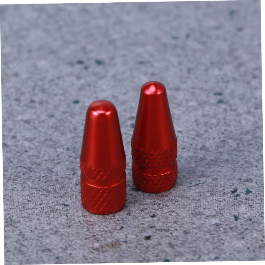 【並行輸入品】Gogogmee 6 Pcs MTB stem Valve Adapter tyre Valve caps Anodized A_9