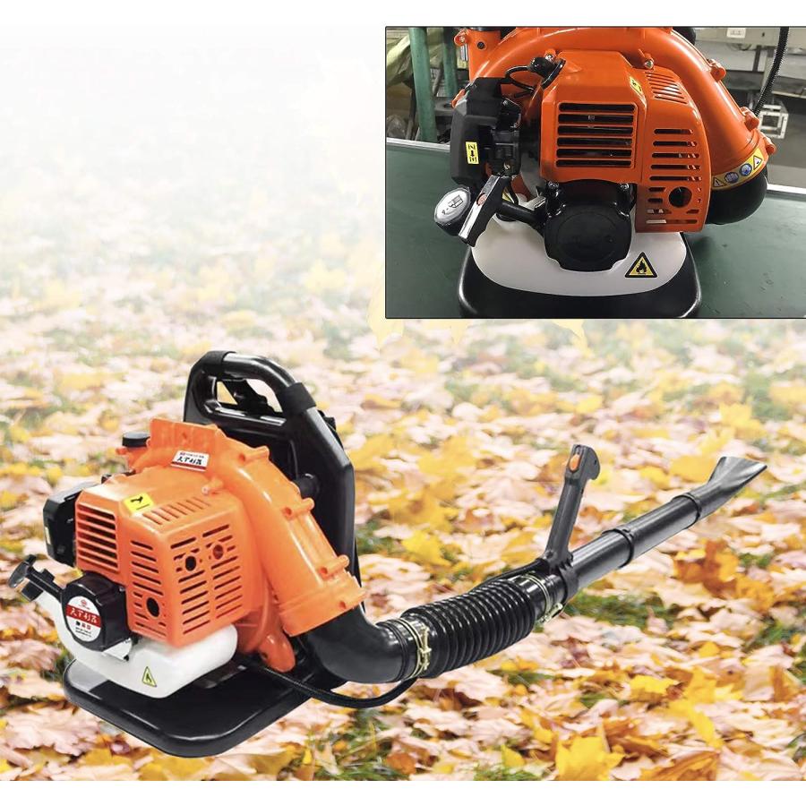【並行輸入品】42.7CC Commercial Backpack Leaf Blower 2-Strokes Gas-Powered Back 並行の画像