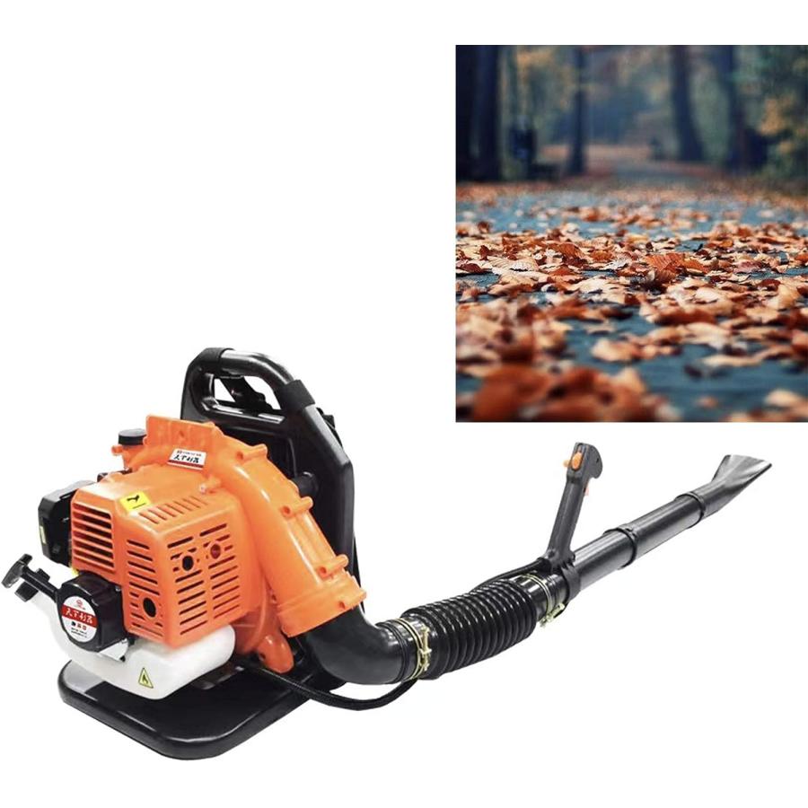 【並行輸入品】42.7CC Commercial Backpack Leaf Blower 2-Strokes Gas-Powered Back 並行の画像