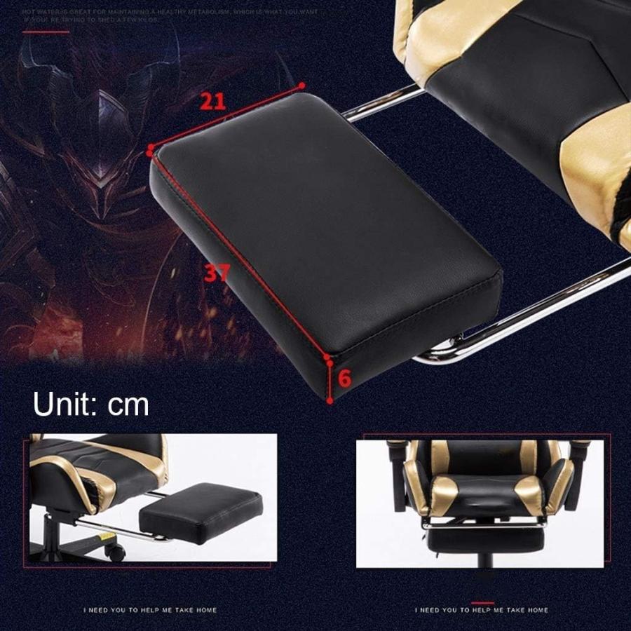 【並行輸入品】XXXDXDP Gaming Chair Office Chair High Back Computer Chair PU Lea　並行_5