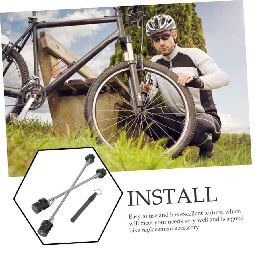 【並行輸入品】Toddmomy 1 Set Anti Quick Release Lever Professional Bike Hub P_9