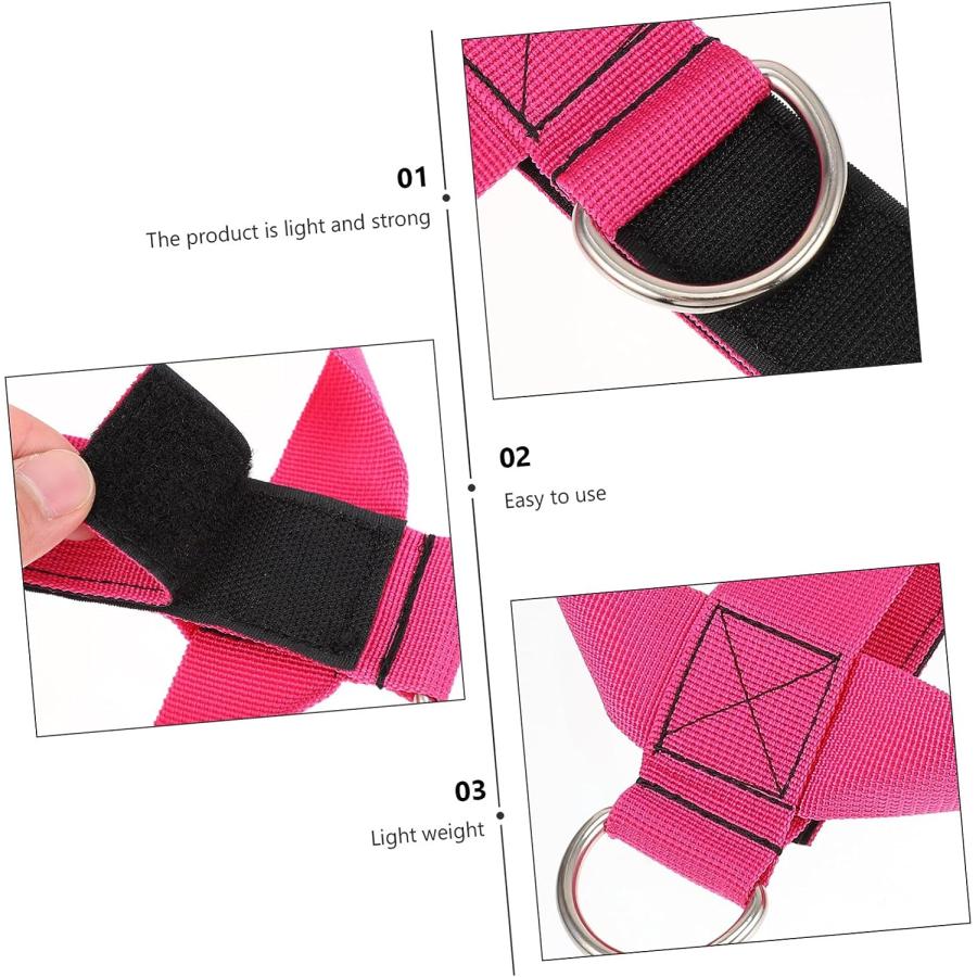 【並行輸入品】Kisangel 1 Pair Training Equipment Ankle Pull Rope Ankle Pull Rop 並行の画像