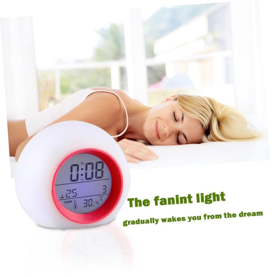 【並行輸入品】DECHOUS Kid Alarm Clock Kids Alarm Silent Clock Bed Shaker Alarm