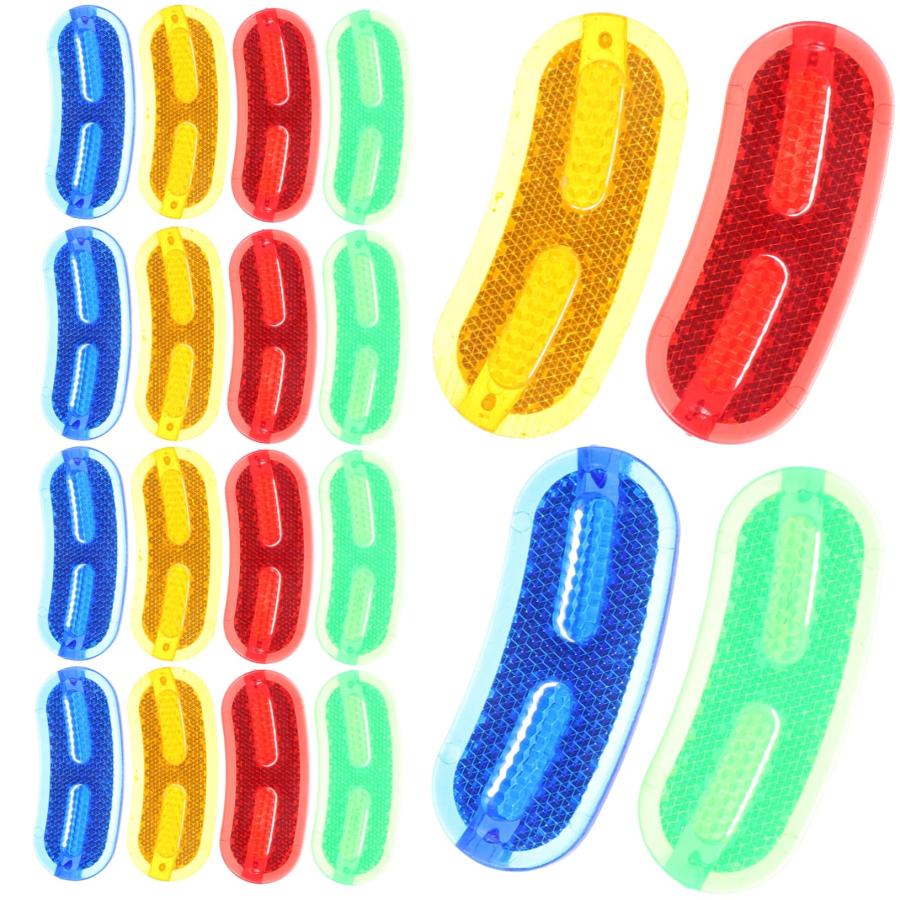 【並行輸入品】Kisangel 60 Pcs Bicycle Spokes Bike Reflectors Decked Accessorie_6