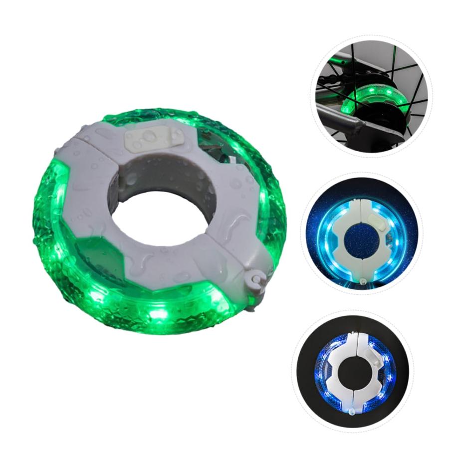 【並行輸入品】Unomor Bicycle hub Light Rechargeable Bike Light Bike Wheel Ligh_9