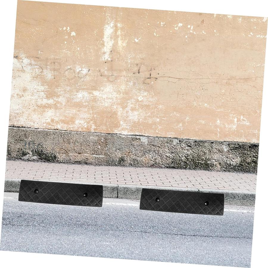 【並行輸入品】FAVOMOTO Step Mat Slope Mat Ramps for Trucks Rubber Curb Ramp Mot　並行_1
