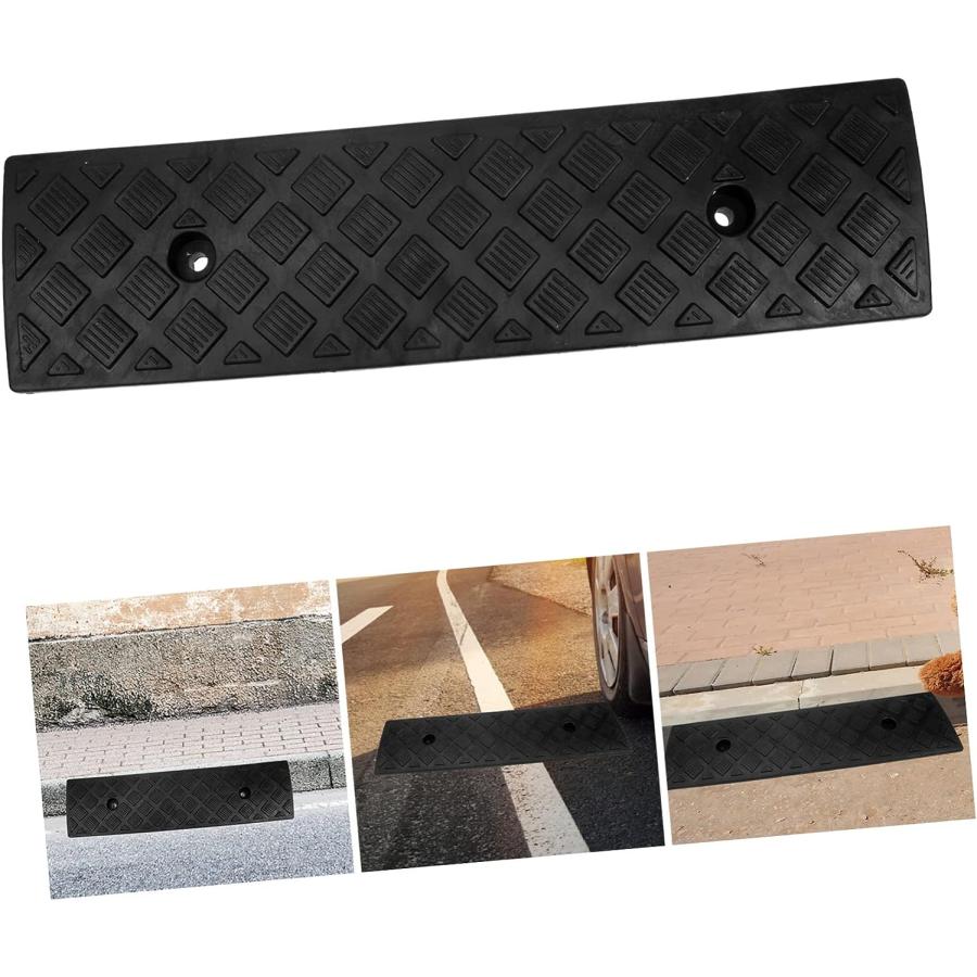【並行輸入品】FAVOMOTO Step Mat Slope Mat Ramps for Trucks Rubber Curb Ramp Mot　並行_2