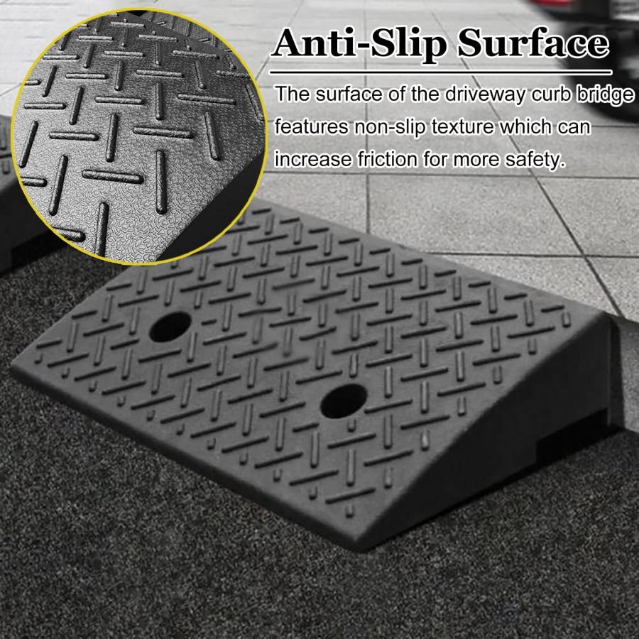 【並行輸入品】Doorways Threshold Ramp for Lawn Mower Wheelchair Motorcycle， He_9