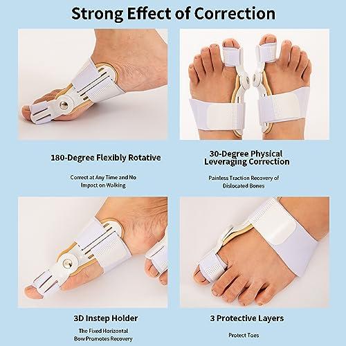 【並行輸入品】Bunion Corrector for Women， Big Bone Toe Straightener Corrector，_7