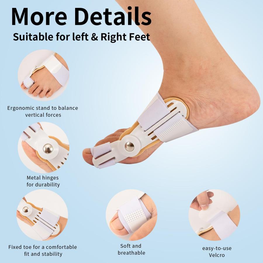 【並行輸入品】Bunion Corrector for Women， Big Bone Toe Straightener Corrector，_9