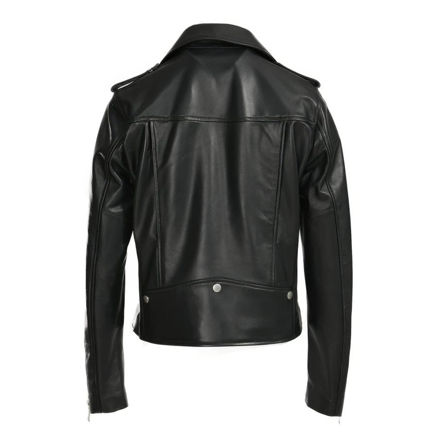 並行輸入品】Women's Biker Genuine Sheepskin Street Racer Leather