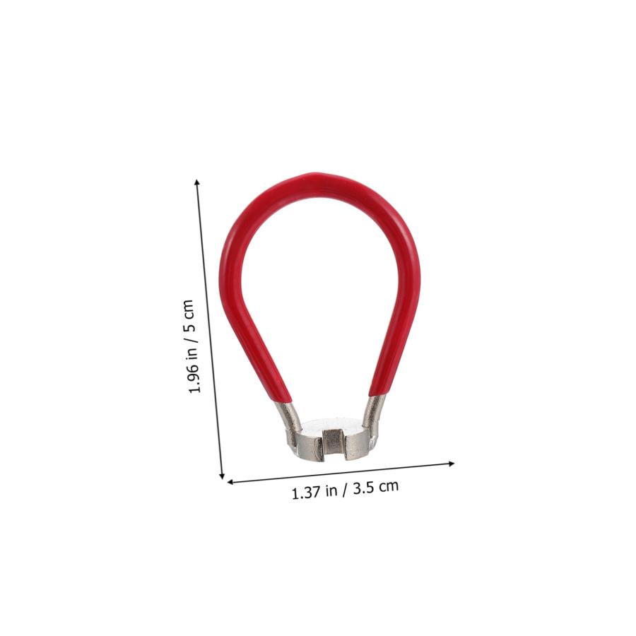 【並行輸入品】Toddmomy 4 Pcs wrench bike tools tire lever t tool spoke key kit_6