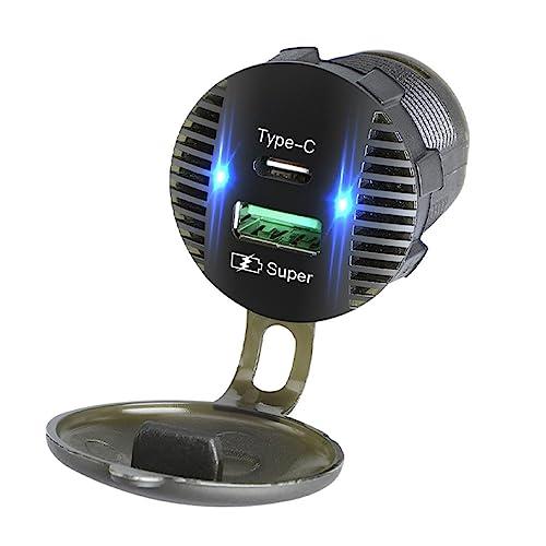 ブランド登録なし - 【並行輸入品】12 24V Car Charger Type C USB Power Socket Female with Cap 12V/2