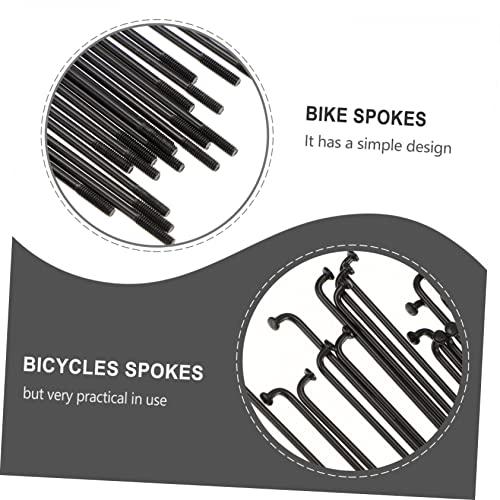 【並行輸入品】HONMEET 30Pcs bicycle spokes steel spokes for bike road bike spo_7