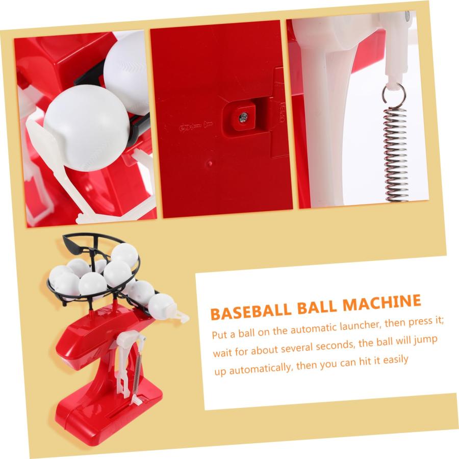 【並行輸入品】INOOMP 1 Set Baseball Machine Kids Mini Toys Tools for Kids Baseの画像