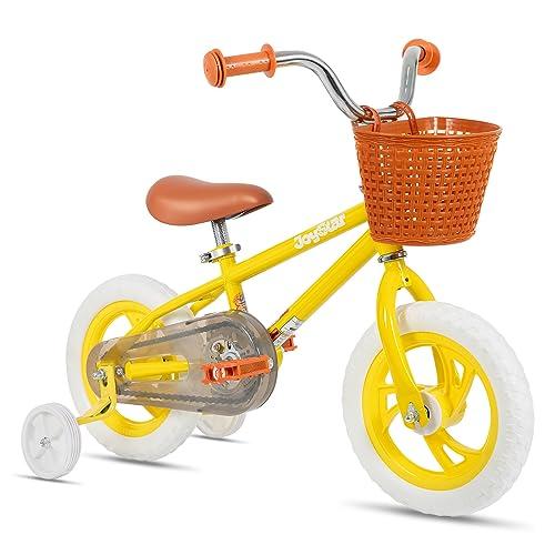 並行輸入品】JOYSTAR 12インチ 女児用自転車 トレーニングホイールと 