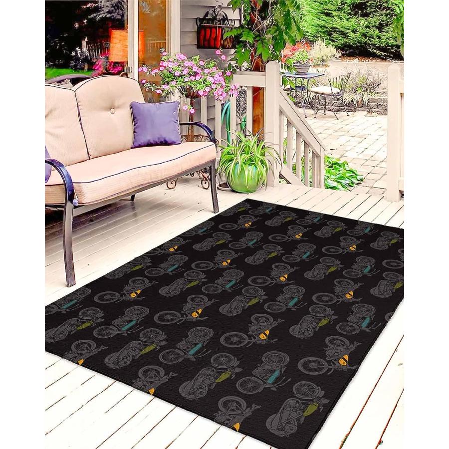 BedSweet Outdoor Rug for Patio Clearance Camping Rugs Outside Ind　並行輸入｜import-tabaido｜03