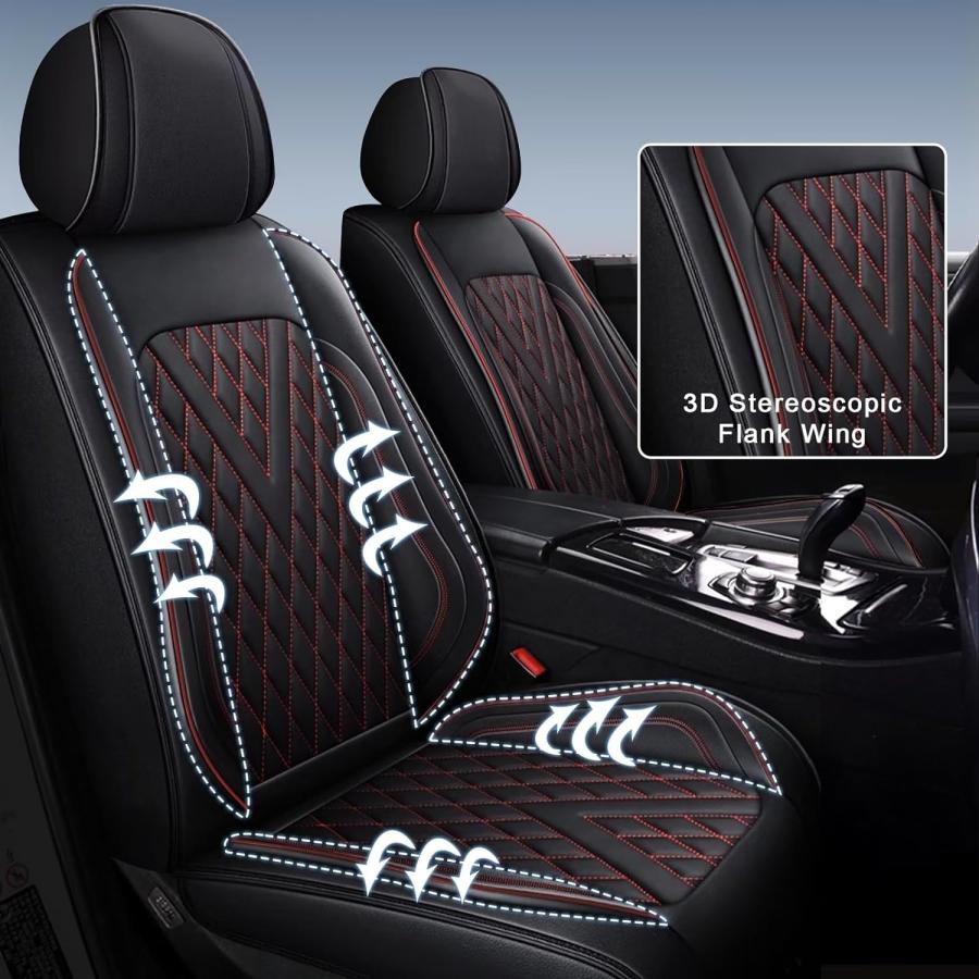【並行輸入品】IKABEVEM Full Set Car Seat Covers Fit for Jeep Wrangler 2003-2017 並行_3