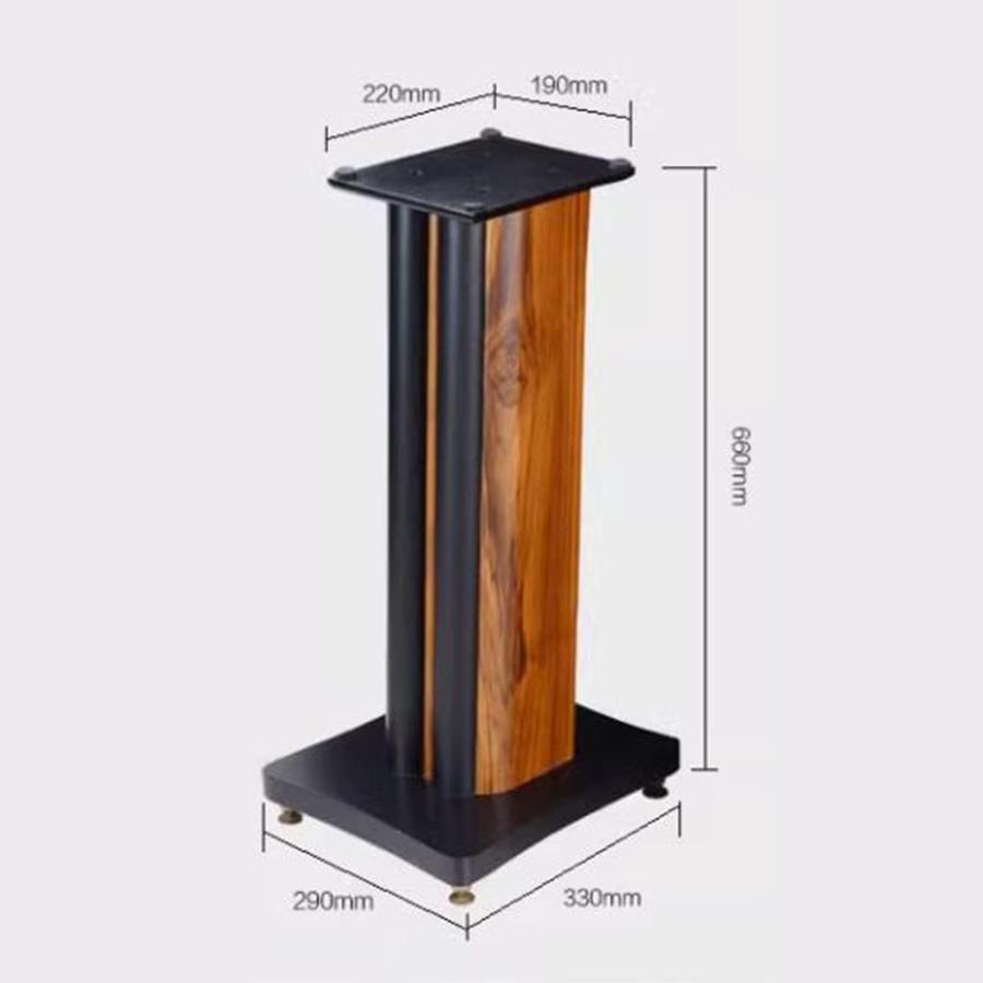 【楽ギフ_のし宛書】 26 Inch (66 Cm) Wooden Speaker Stand Wooden Speaker Stand Suitabl　並行輸入