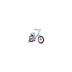 在庫処分送料無料 JOYSTAR 16 Inch Girls Bike with Training Wheels for 4 5 6 7 Year 並行輸入品