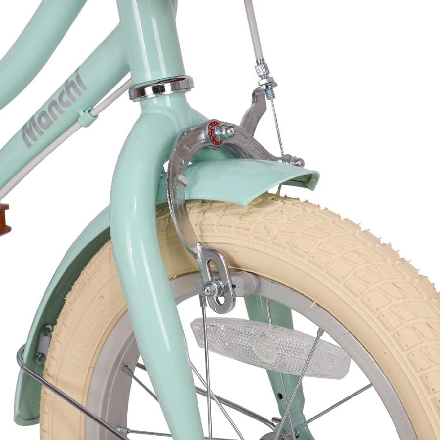 【並行輸入品】JOYSTAR (ジョイスター) 14インチ キッズバイク 3 5歳の幼児用 14 女児用 トレーニングホイール&バスケット付き | ブランド登録なし | 09