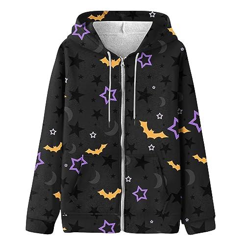 【並行輸入品】DOPOCQ Sweatshirts Women Halloween/Fall Women Clothes Womens Jac_4
