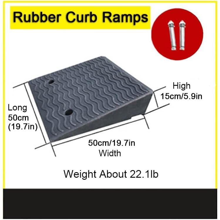 Driveway　Curb　Ramp　Portable　Bike、Car　for　Motorcy　Steps　for　Ramps　並行輸入