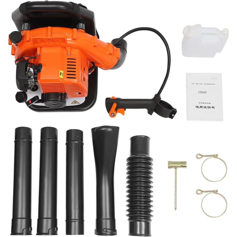 【並行輸入品】Leaf Blower  Backpack Gas Powered 42.7CC Small Cordless Portabili 並行の画像