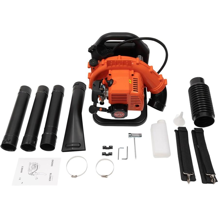42.7CC Backpack Leaf Blower Gas Powered 2-Strokes Engine Backpack 並行輸入｜import-tabaido｜07
