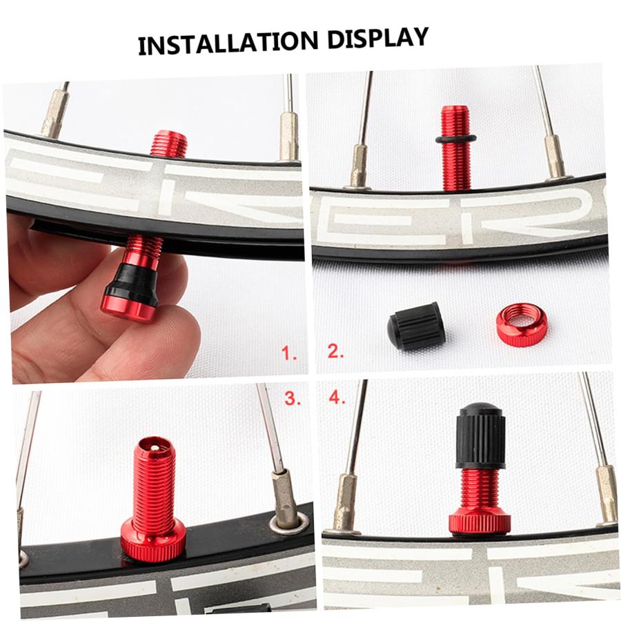 【並行輸入品】VICASKY Tubeless Valve Snap in Tire Valve Stem Wheel Rims Stem_6