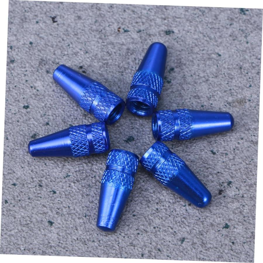 【並行輸入品】Unomor 18 Pcs Bike tire Cap Valve Cover Aluminum Alloy tire Valv_3