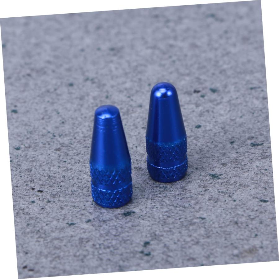 【並行輸入品】Unomor 18 Pcs Bike tire Cap Valve Cover Aluminum Alloy tire Valv_6