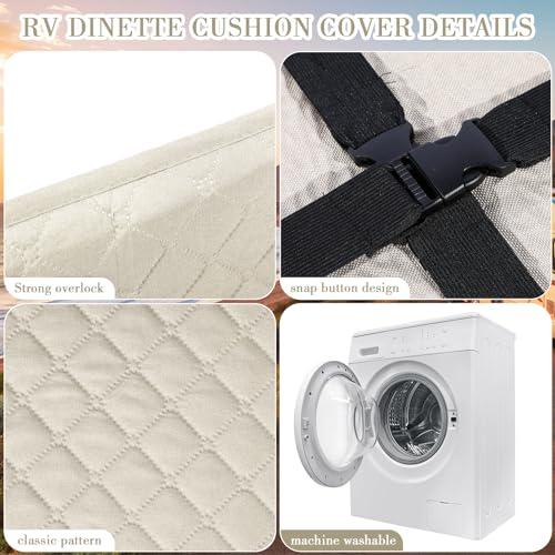 【並行輸入品】Breling RV ダイネット クッションカバー ストレッチ ラブシート ソファ 家具プロテクター ゴム製 キャンピングカー ベ |  | 07