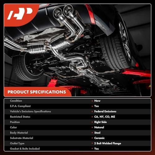 【並行輸入品】A Premium Right Exhaust Manifold Catalytic Converter Kit Directの画像