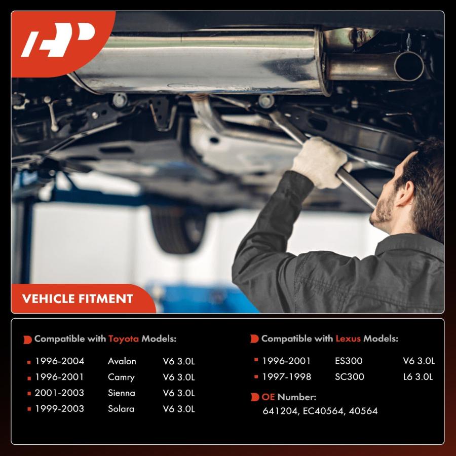 【並行輸入品】A Premium Front Exhaust Manifold Catalytic Converter Kit Directの画像