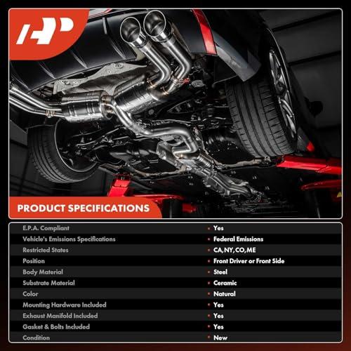 【並行輸入品】A Premium Front Exhaust Manifold Catalytic Converter Kit Directの画像
