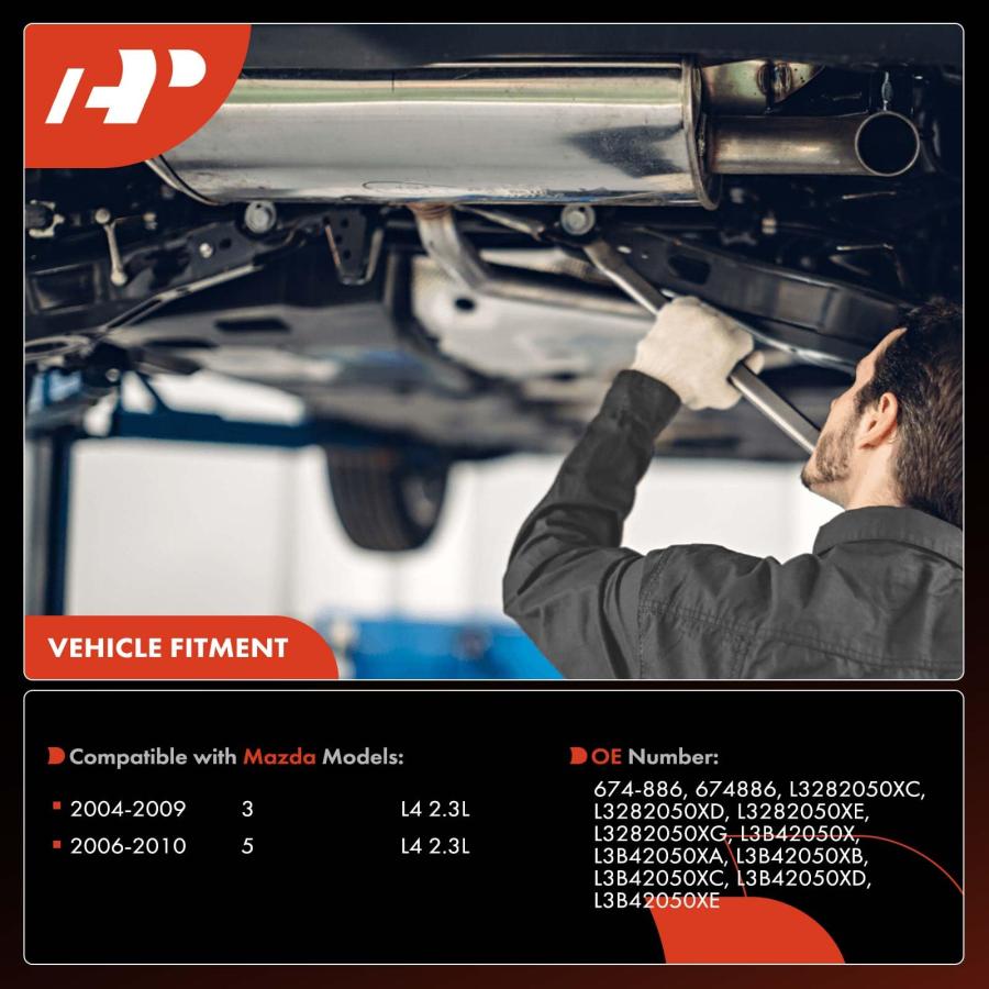【並行輸入品】A Premium Exhaust Manifold Catalytic Converter Kit Direct Fit Coの画像