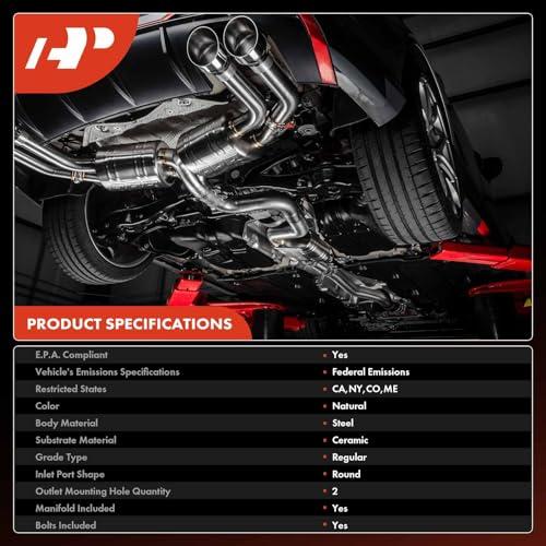 【並行輸入品】A Premium Exhaust Manifold Catalytic Converter Kit Direct Fit Coの画像
