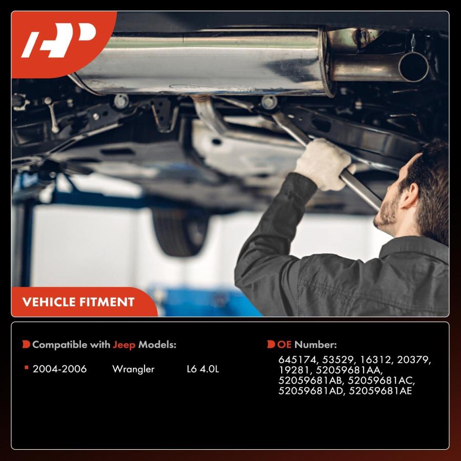 【並行輸入品】A Premium Front Exhaust Manifold Catalytic Converter Kit Directの画像