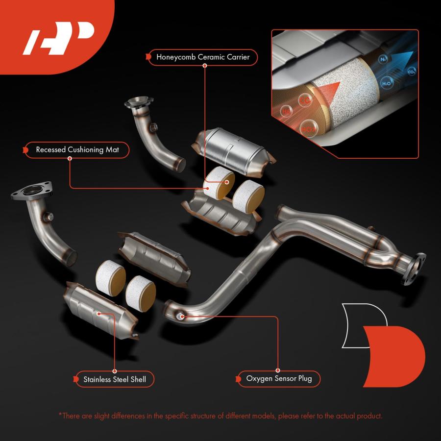 【並行輸入品】A Premium Front Exhaust Manifold Catalytic Converter Kit Directの画像