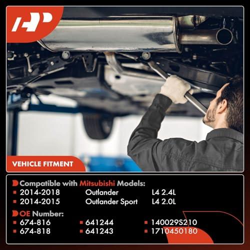 【並行輸入品】A Premium Left and Right 2 PC Exhaust Manifold Catalytic Convertの画像